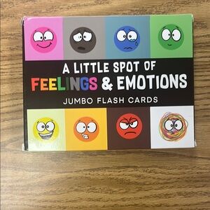 A Little Spot of Feelings & Emotions Jumbo Flash Cards
